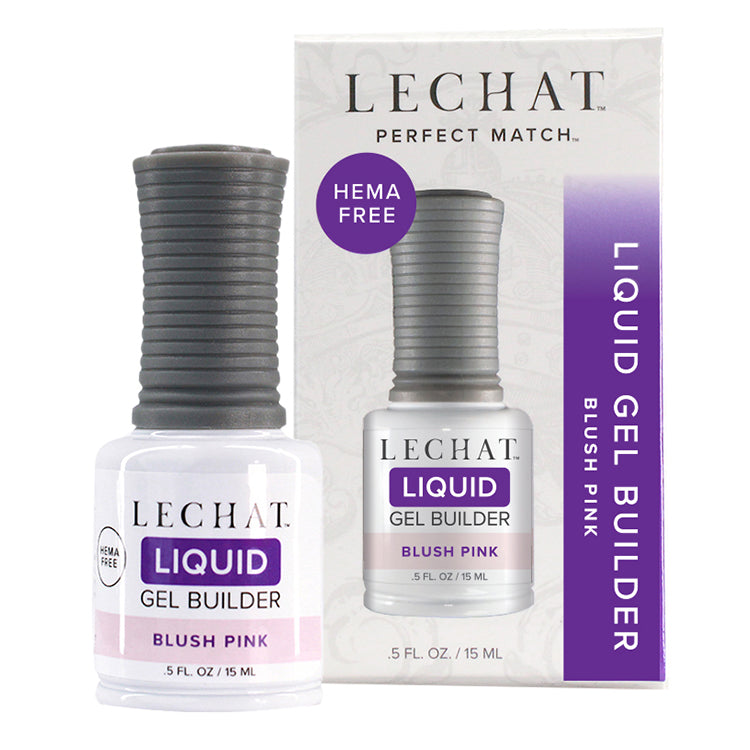 LECHAT Liquid Gel Builder 0.5oz - Blush Pink
