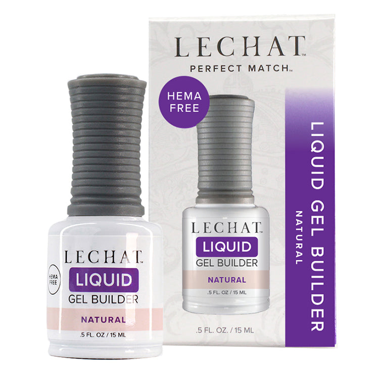 LECHAT Liquid Gel Builder 0.5oz - Natural