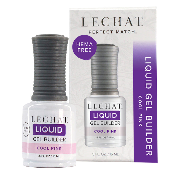 LECHAT Liquid Gel Builder 0.5oz - Cool Pink