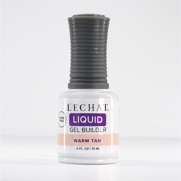 LECHAT Liquid Gel Builder 0.5oz - Warm Tan