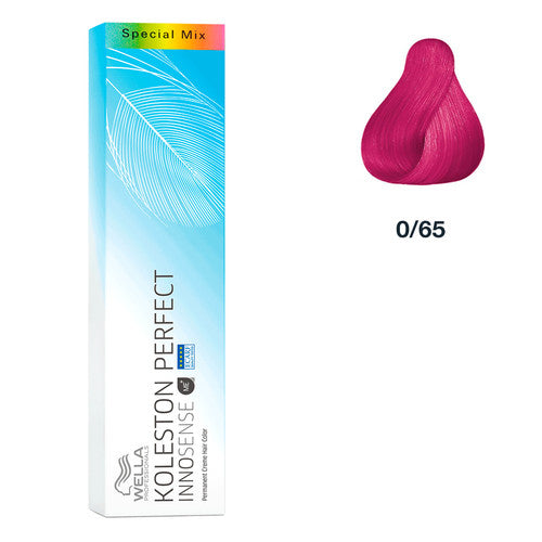WELLA Koleston Perfect Innosense Permanent Creme Hair Color - 0/65 (Violet Red-Violet)