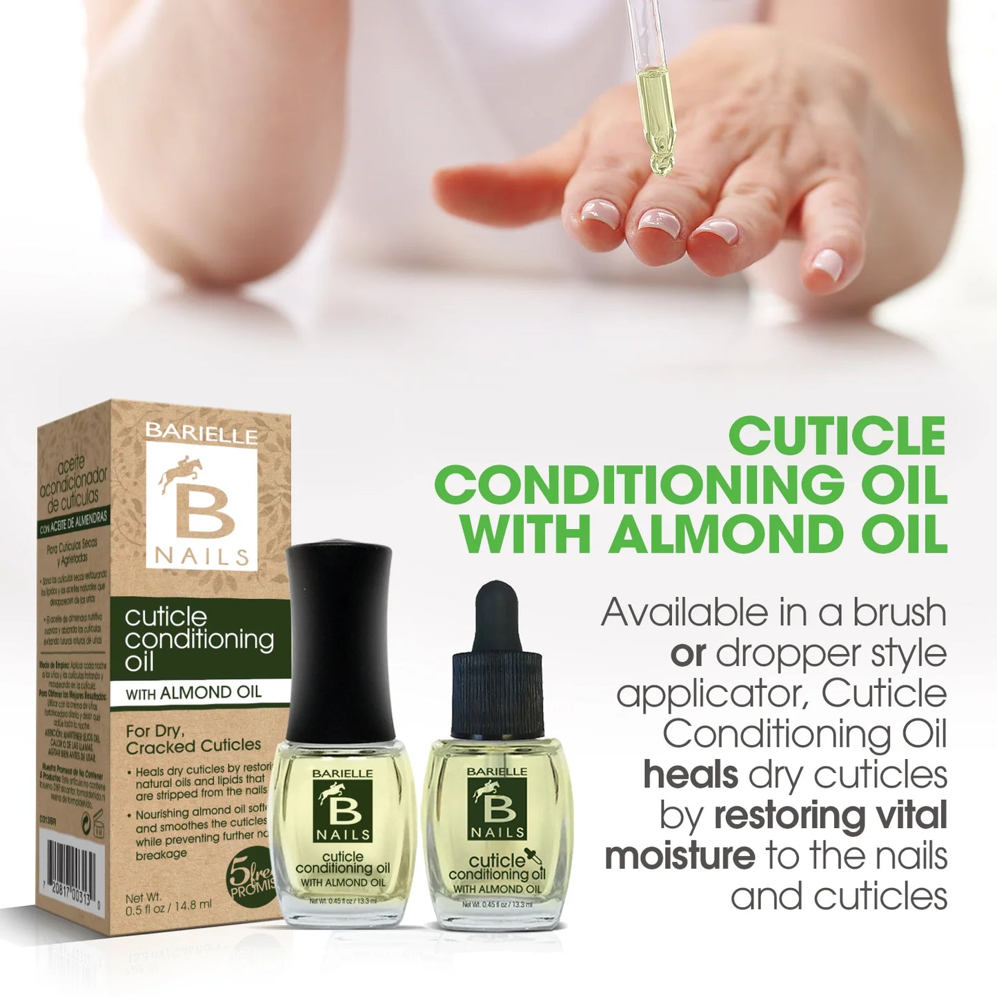 BARIELLE Cuticle Conditioning Oil With Almond Oil