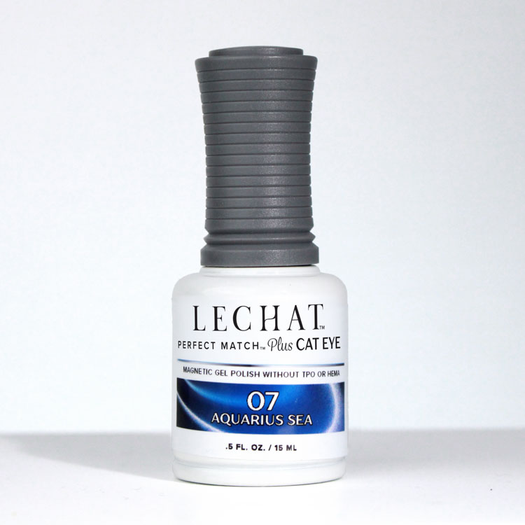 LECHAT Perfect Match Plus Cat Eye 0.5oz - Aquarius Sea #PMCEG07