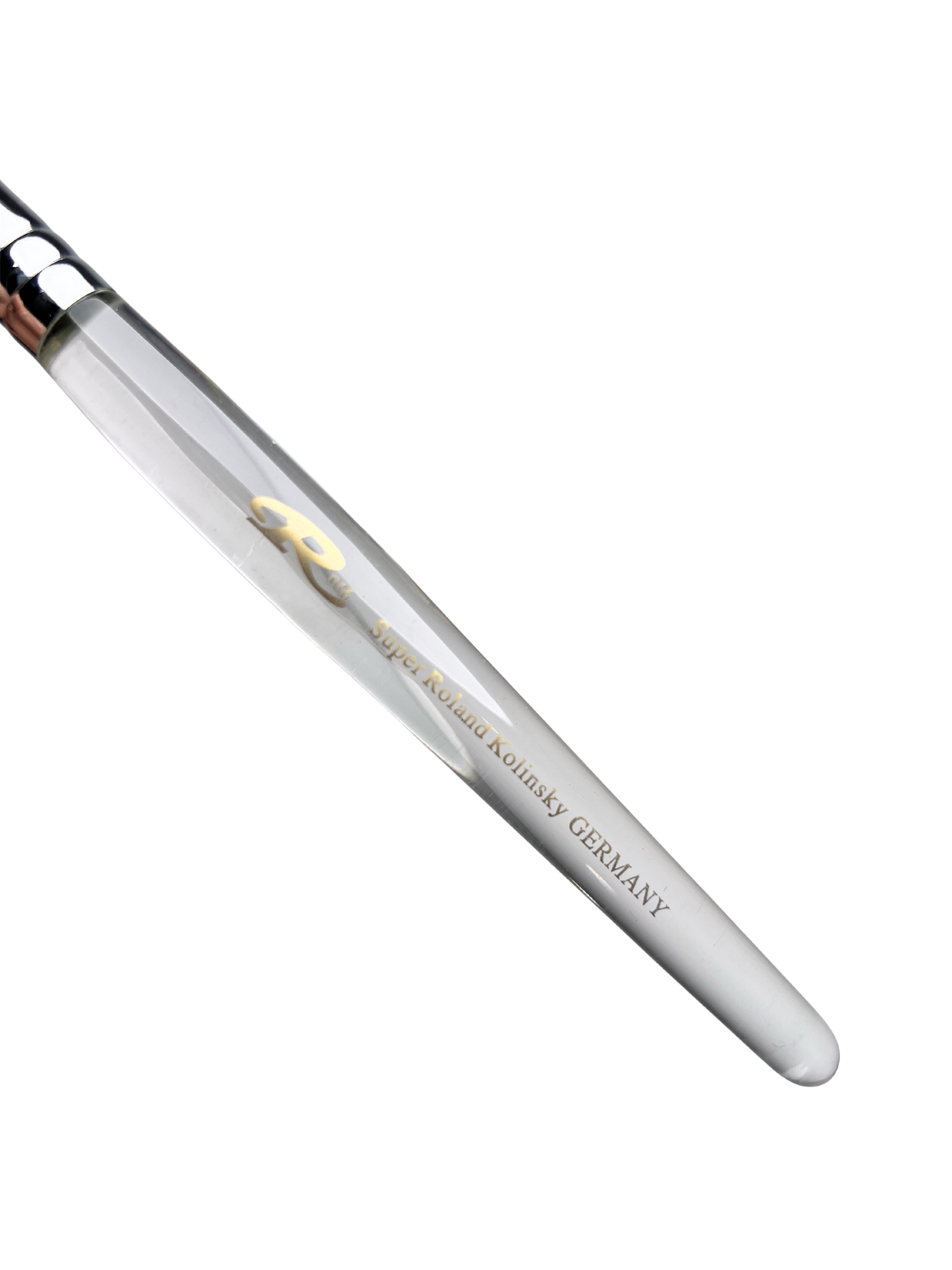 Super Roland Kolinsky Brush Germany (clear handle) - #16
