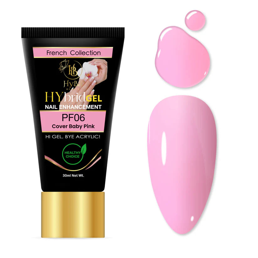 HYBA BEAUTY HyGEL™ Hybrid Gel Nail System - Perfect French Starter Kit