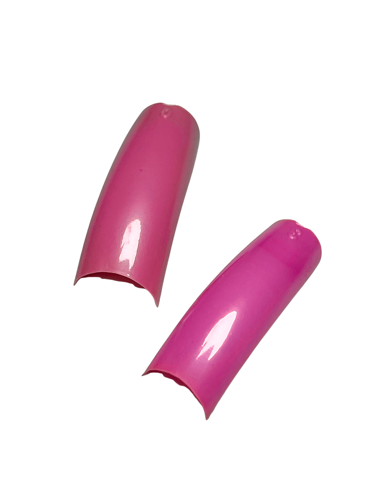 Color Nail Tips 550pc - Mauve Pink