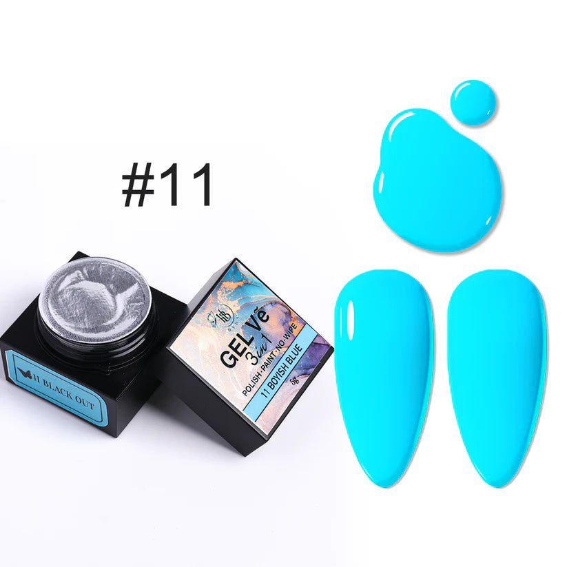 HYBA BEAUTY GEL Vẽ Prime Collection Artist Gel / 12pcs set (5g each)