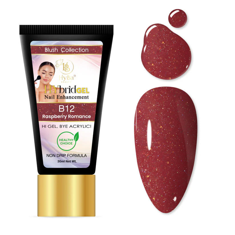 HYBA BEAUTY HyGEL™ Hybrid Gel Nail System - Blush Collection