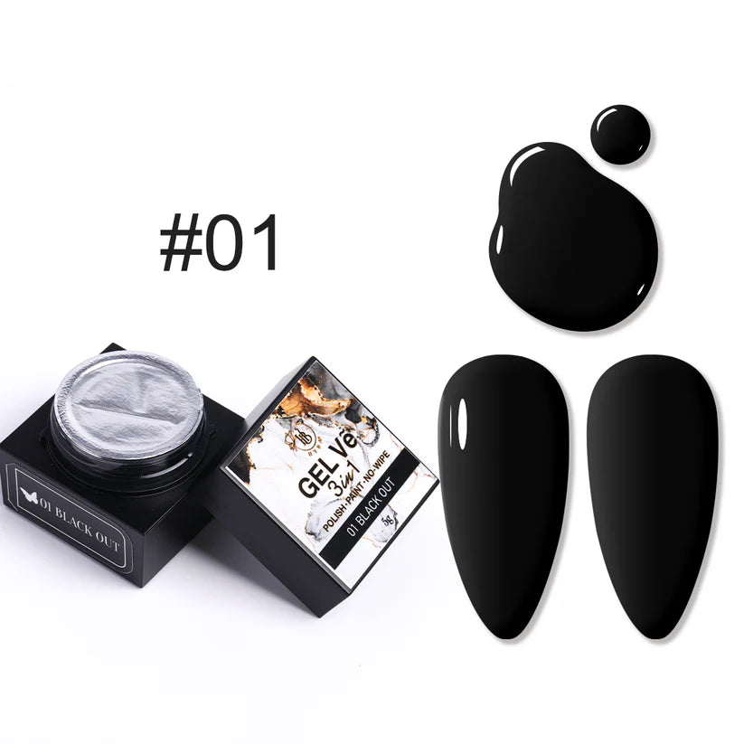 HYBA BEAUTY GEL Vẽ Prime Collection Artist Gel / 12pcs set (5g each)