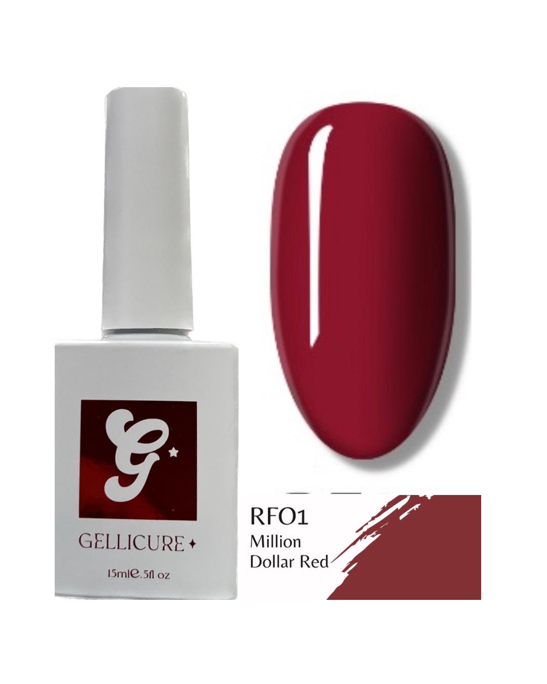 GELLICURE Gel Color 0.5oz - Red Series - RF01 image