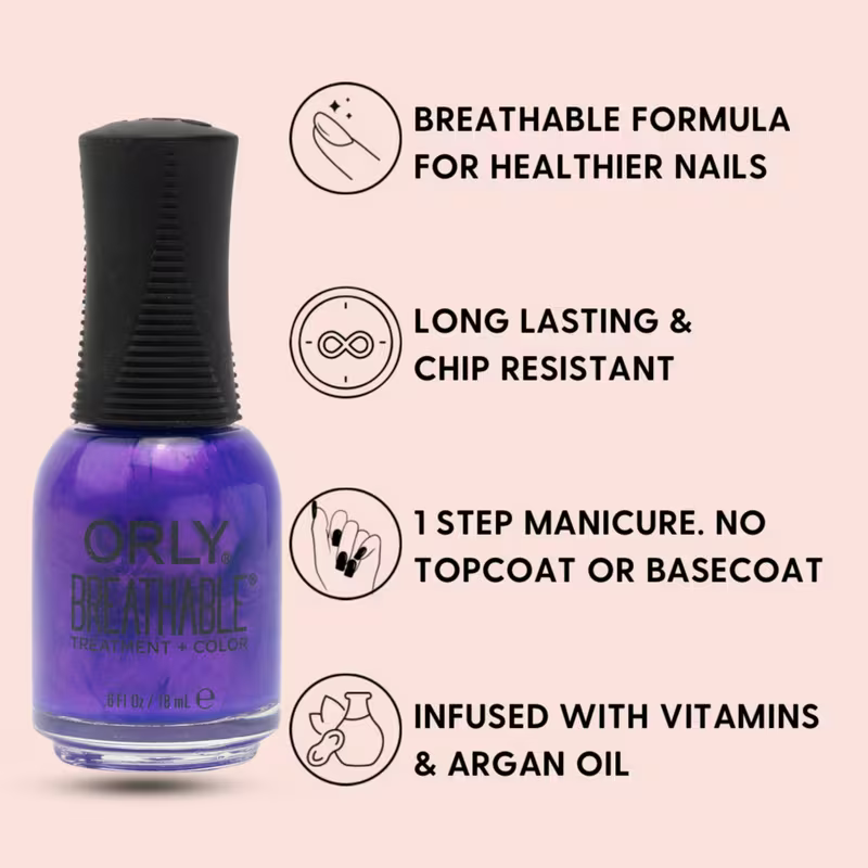 ORLY Breathable Treatment + Color 0.6oz - Feeling Free #20920