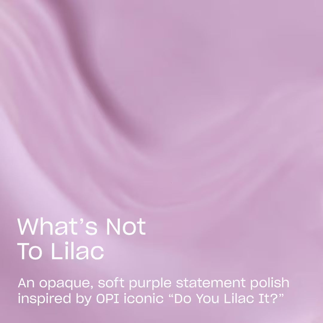 OPI Infinite Shine 0.5oz - What's Not to Lilac? #ISL199