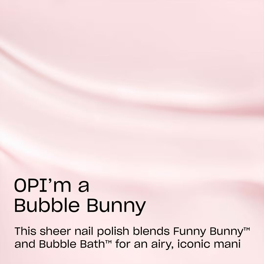 OPI Nail Lacquer 0.5oz - OPI'm A Bubble Bunny #NLS061