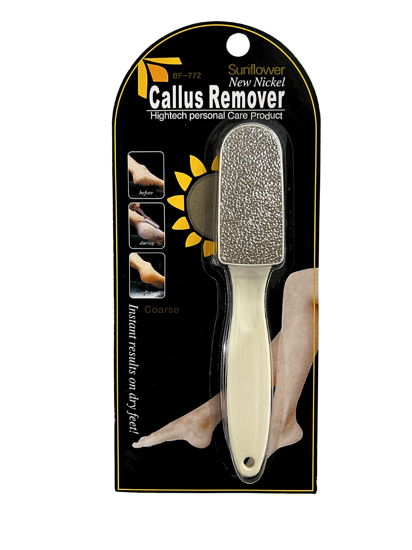 SUNFLOWER Nickel Callus Remover - Coarse