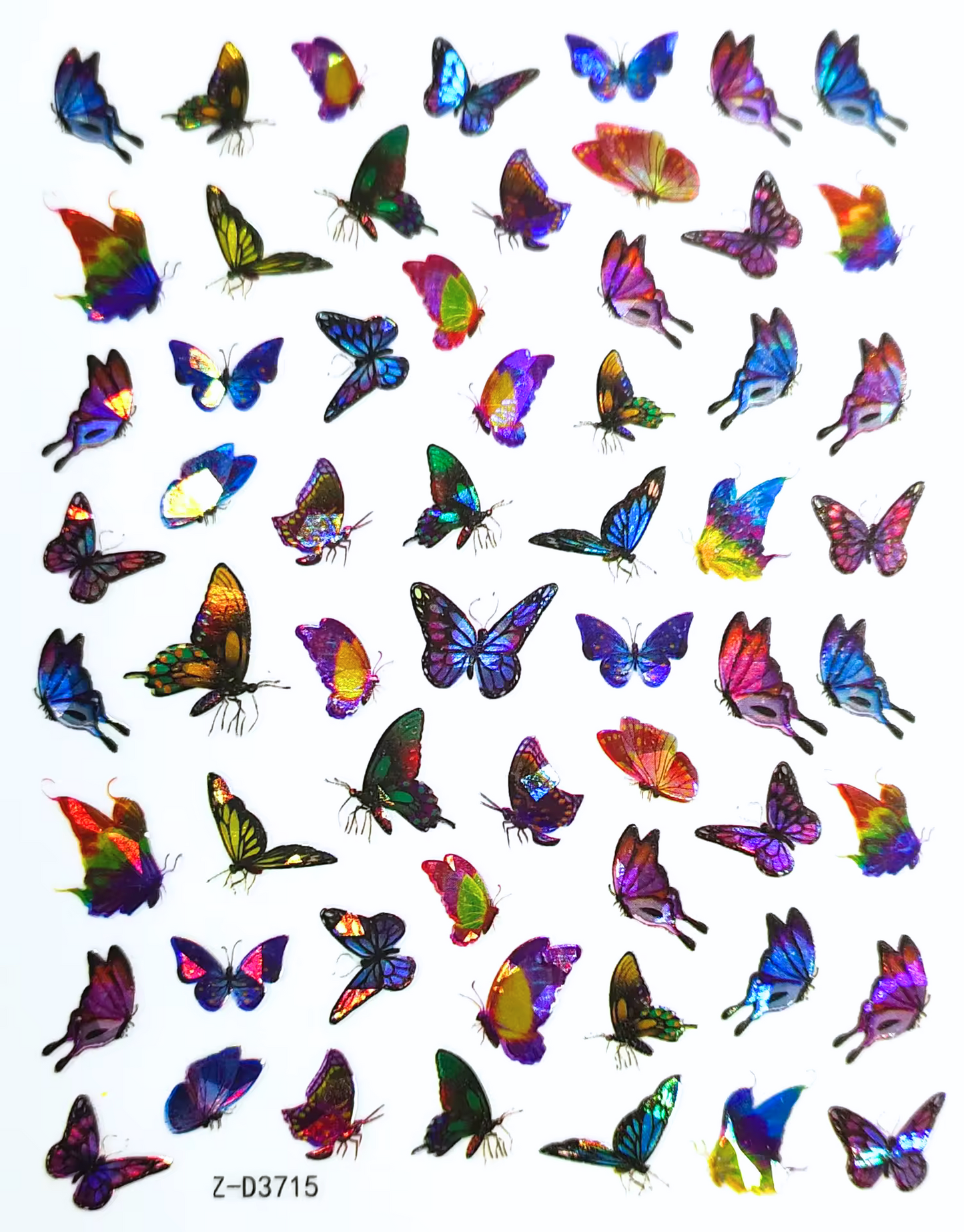 Butterfly Nail Stickers - No.15