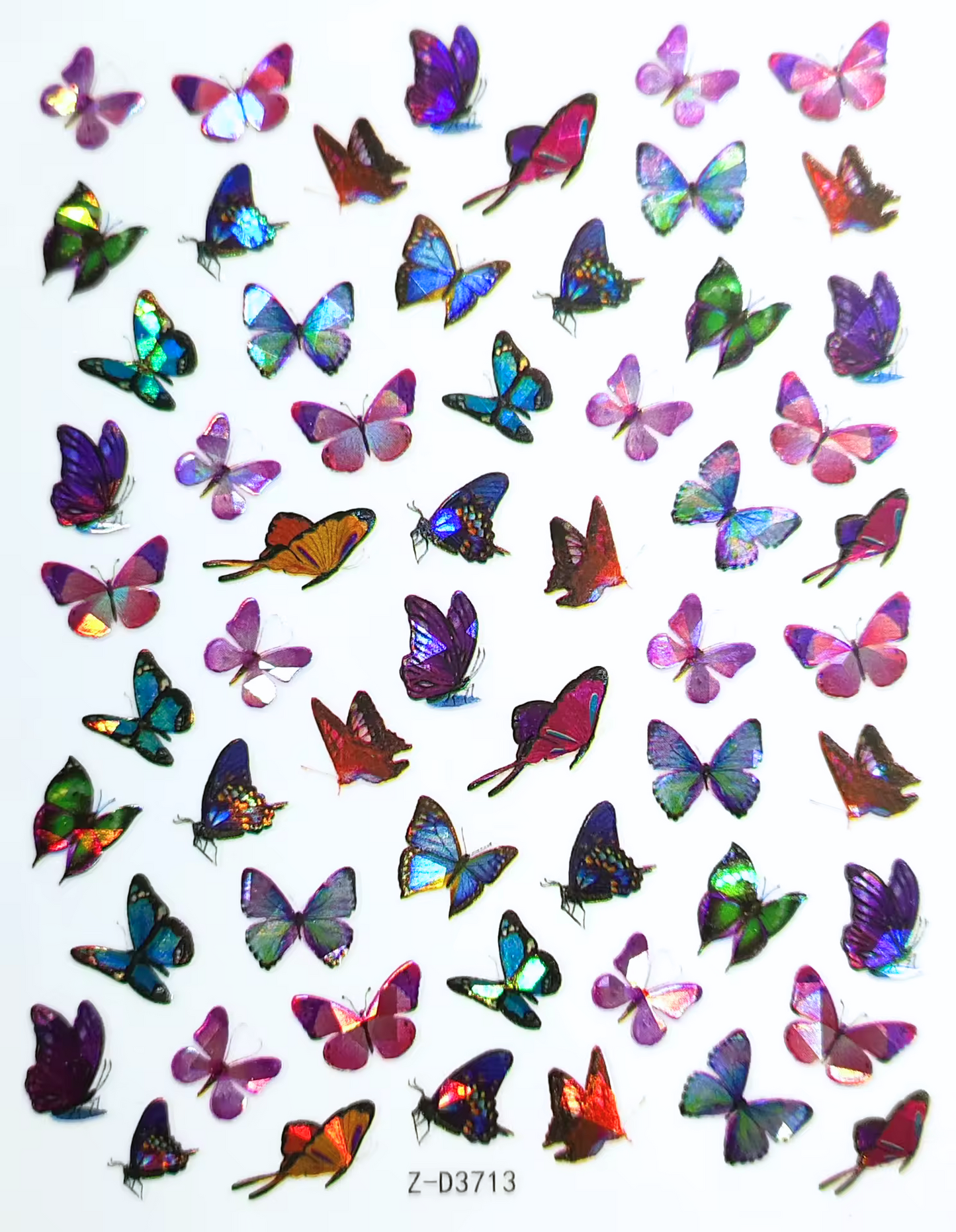 Butterfly Nail Stickers - No.13