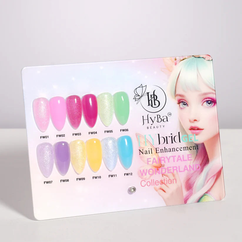 HYBA BEAUTY HyGEL™ Hybrid Gel Nail System - Fairytale Wonderland Collection