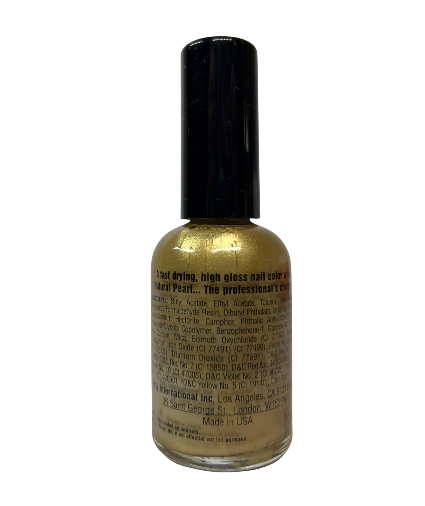 ORLY Nail Color 0.75oz - Gold Rush #441