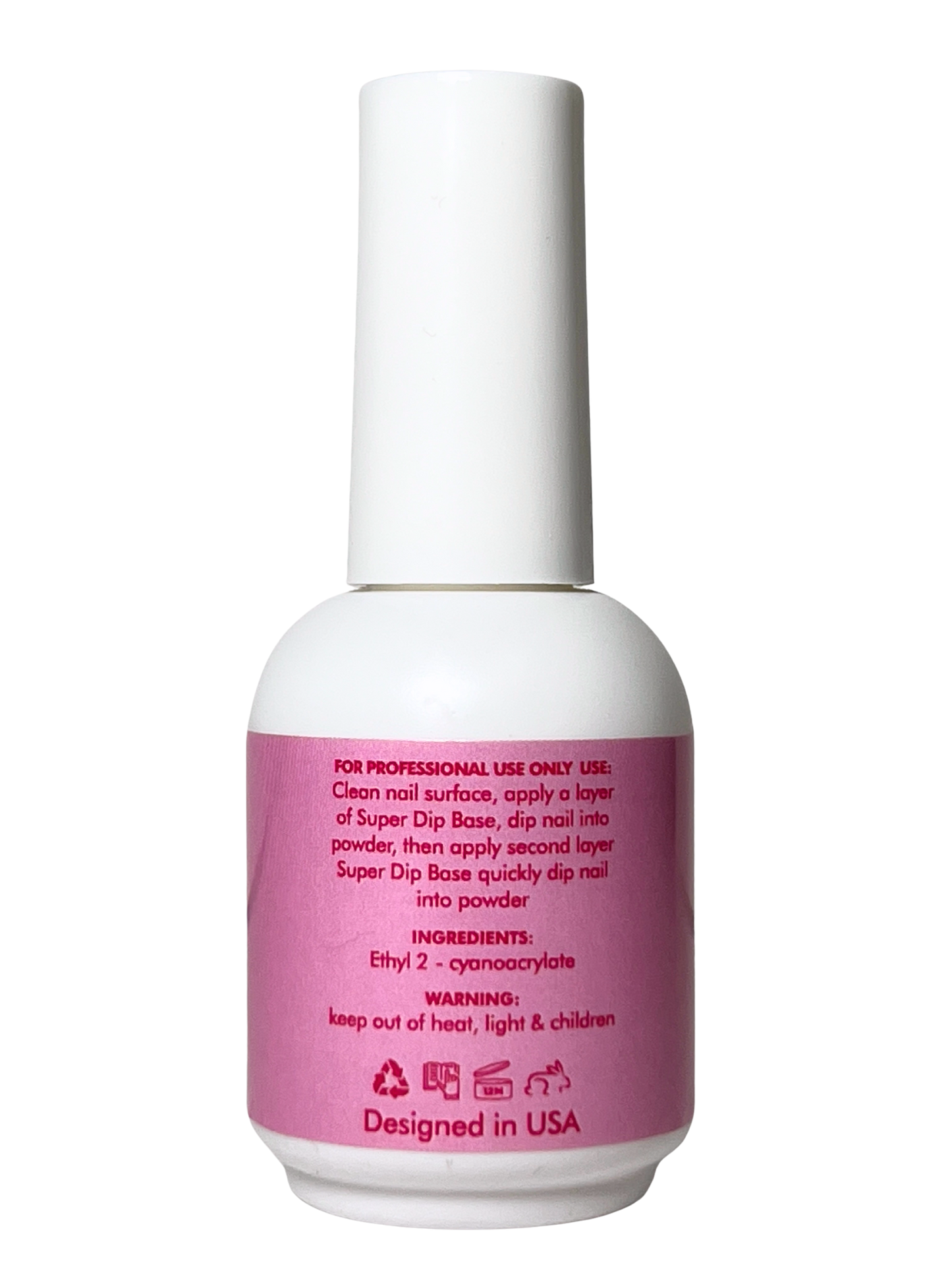 GELLICURE PRO★ Super Dip Base 0.5oz (no activator needed!)