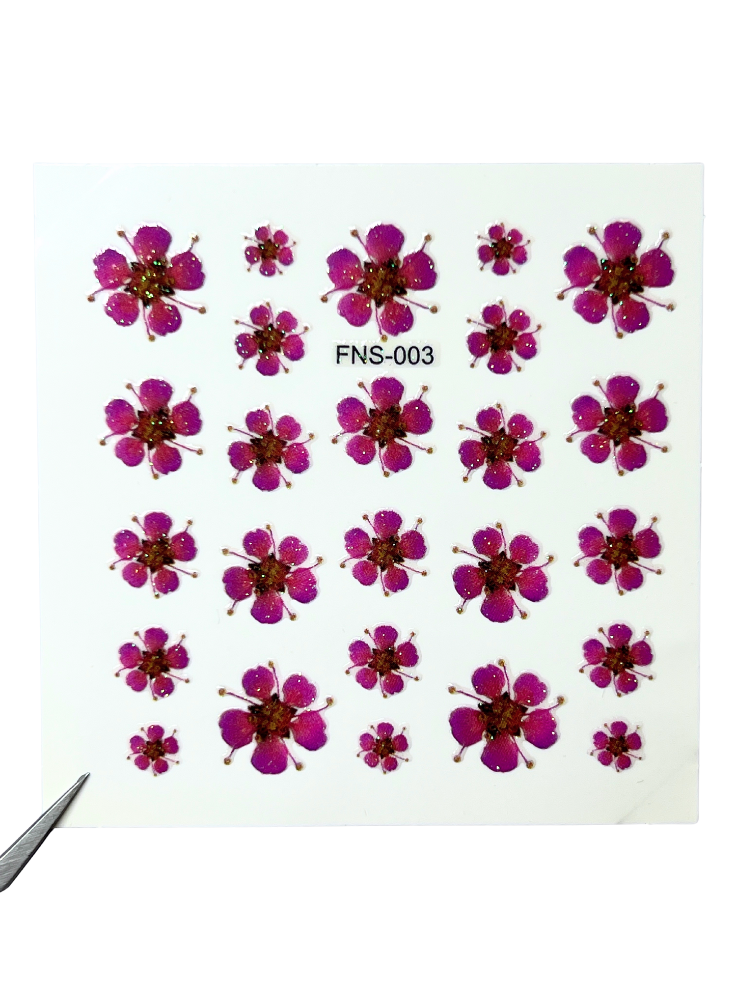 LECECIA Flower Nail Stickers - FNS-003