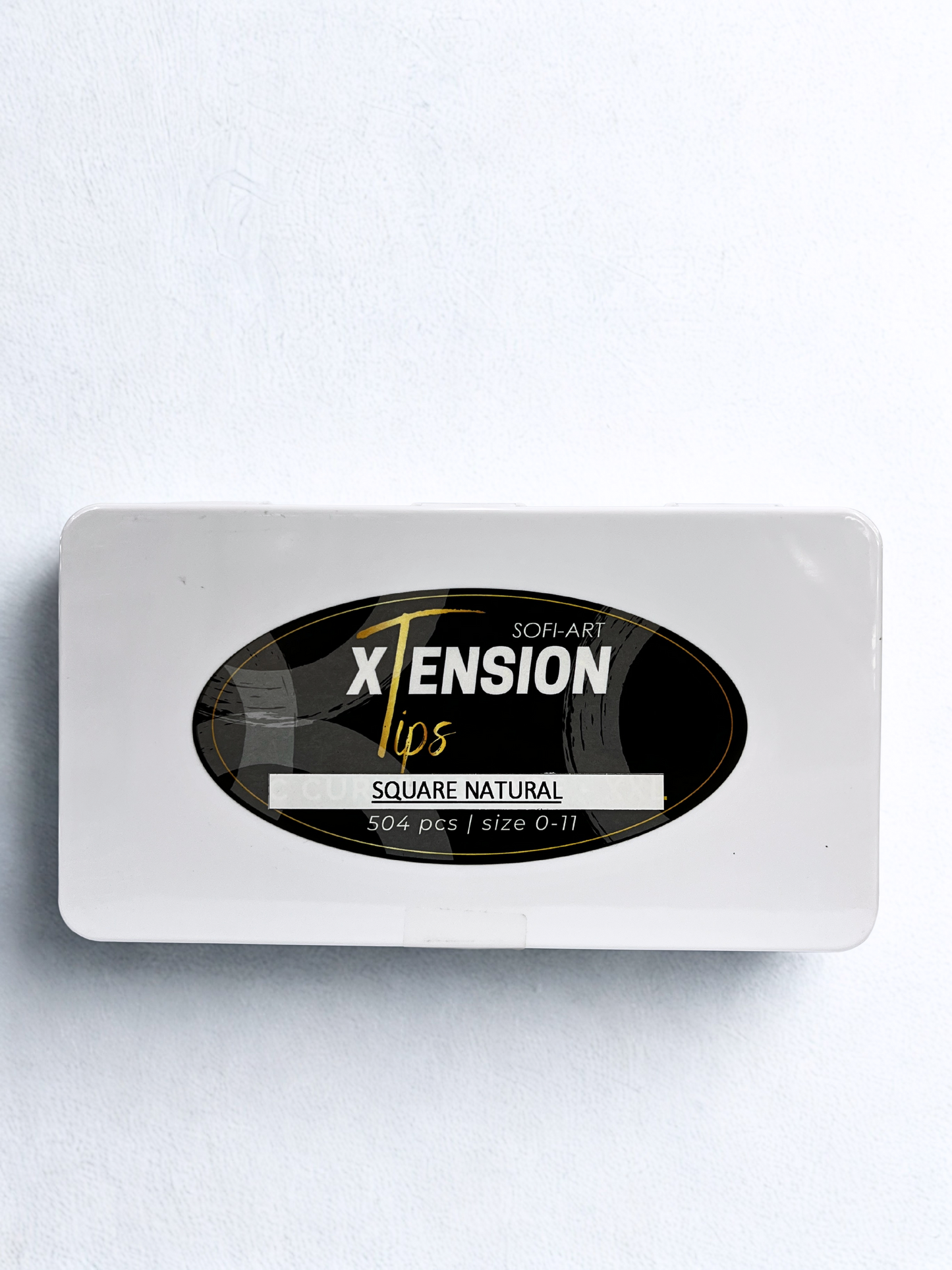SOFI-ART Xtension Tips 504 pcs - Natural Square