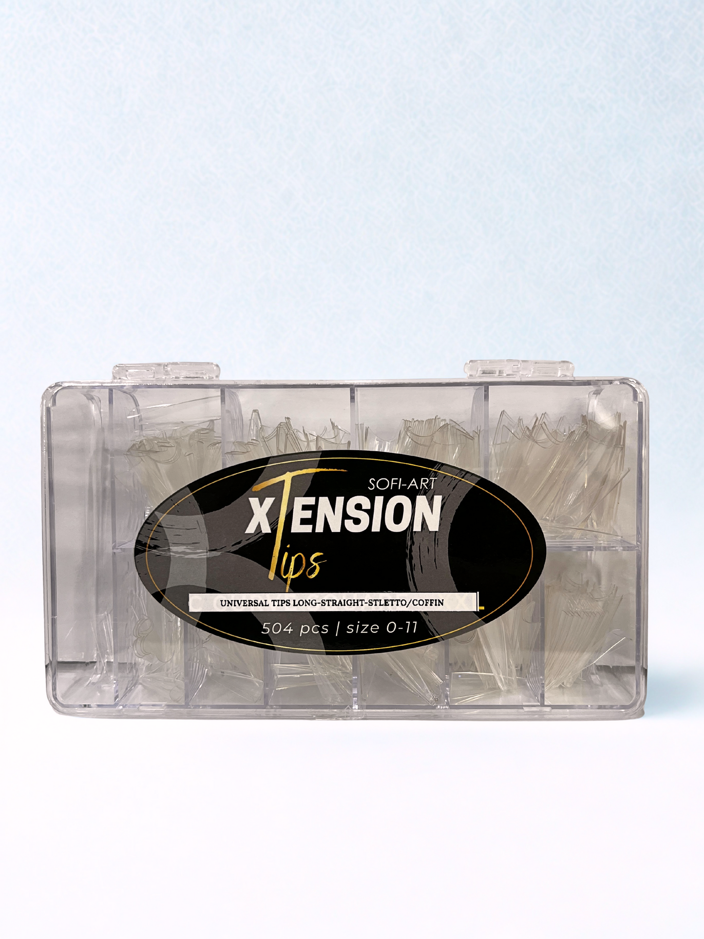 SOFI-ART Xtension Tips 504 pcs - Universal Tips