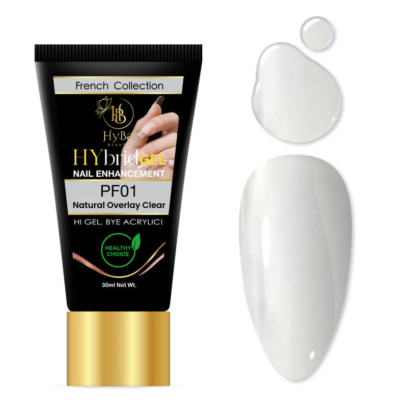 HYBA BEAUTY HyGEL™ Hybrid Gel Nail System - Perfect French Starter Kit