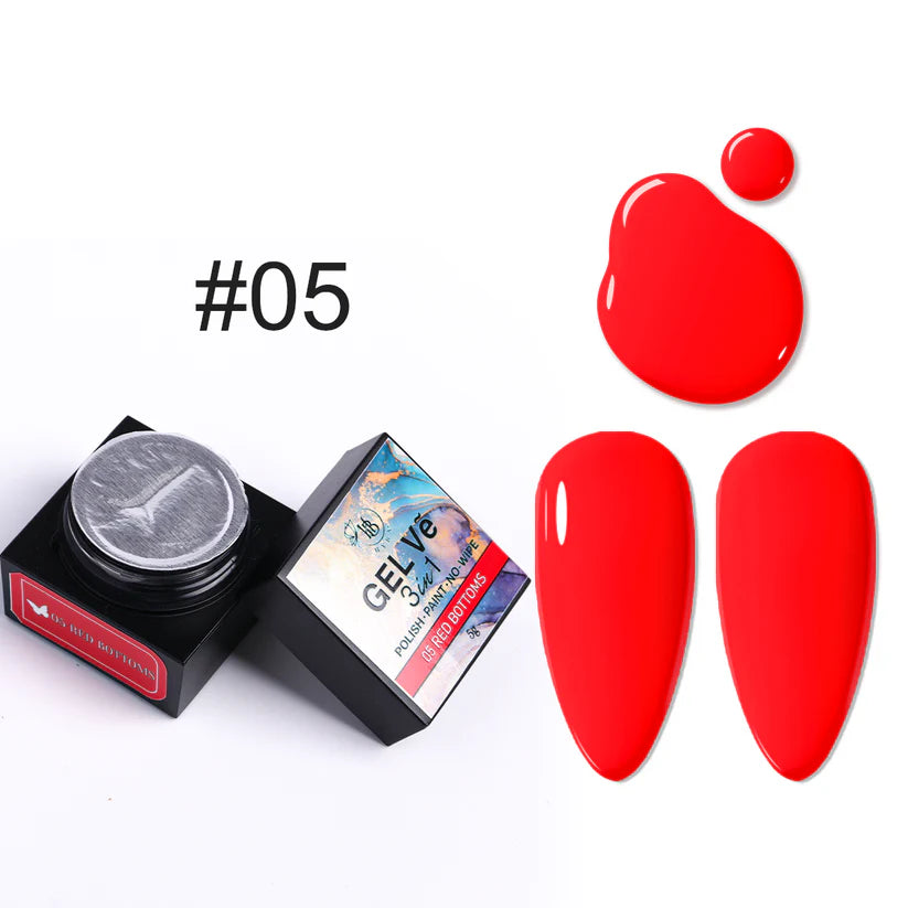 HYBA BEAUTY GEL Vẽ Prime Collection Artist Gel / 12pcs set (5g each)