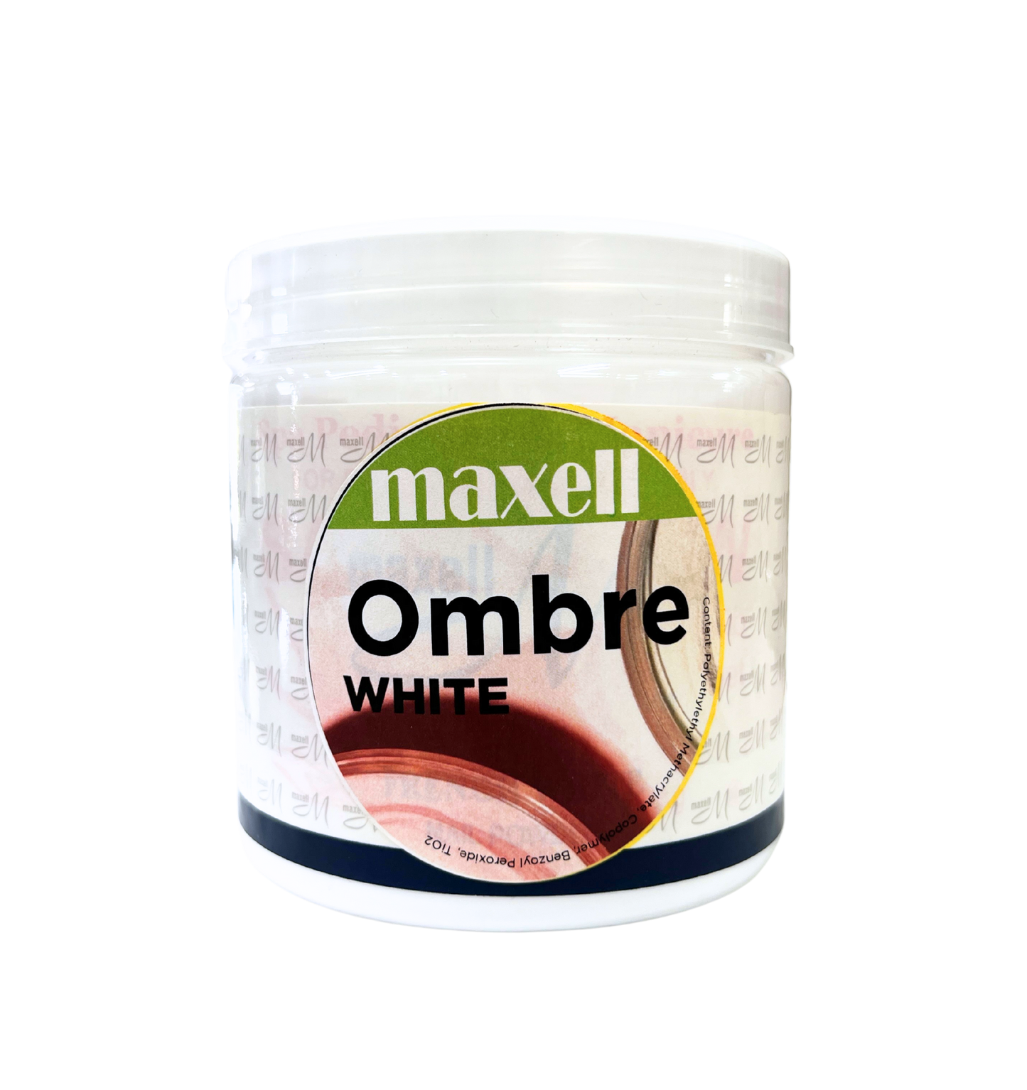 MAXELL Acrylic Powder 12oz - Ombre White
