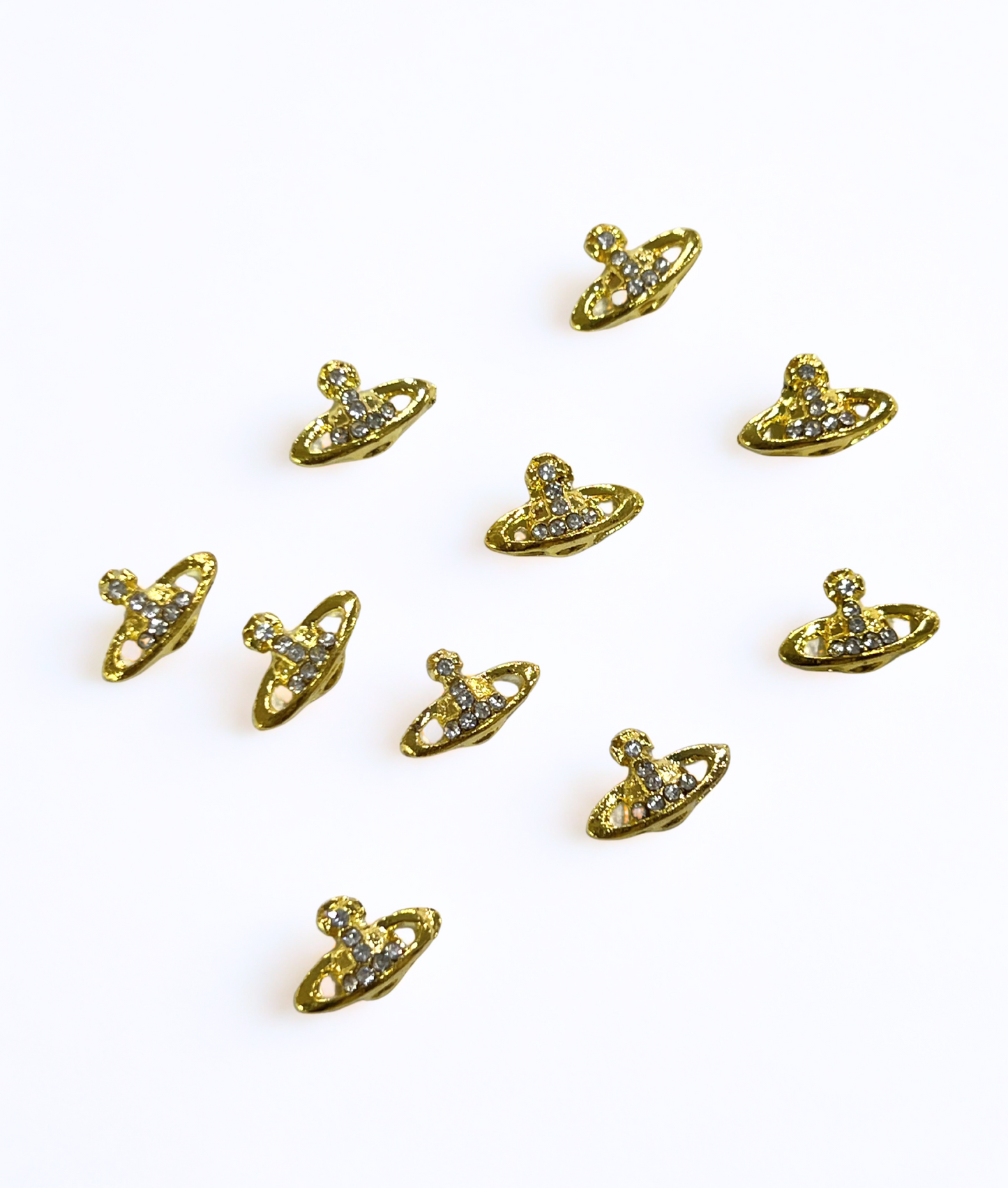 Gold Planet Charms