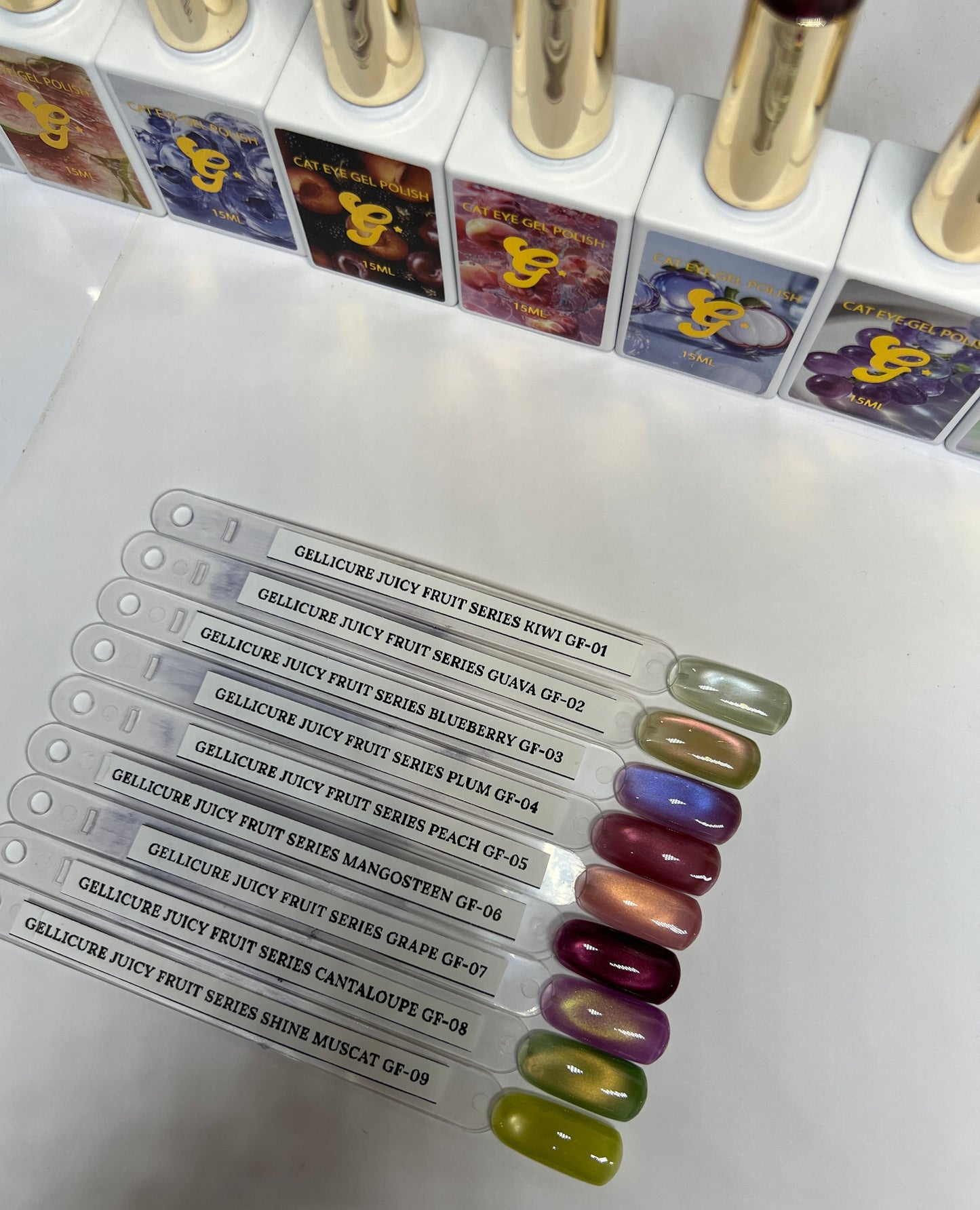 GELLICURE PRO★Cat Eye Gel Juicy Fruit Series Full Set