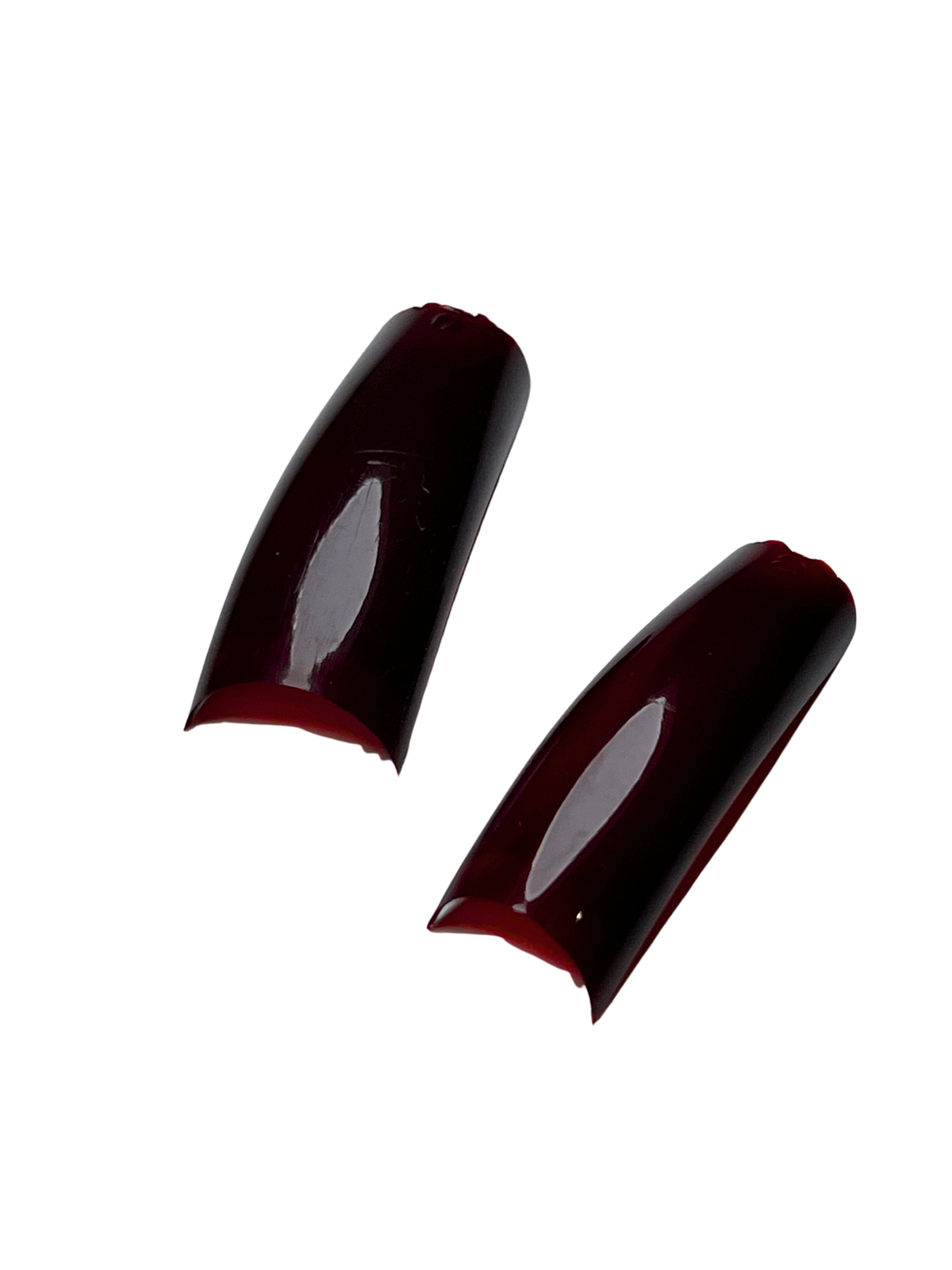 Color Nail Tips 550pc - Maroon