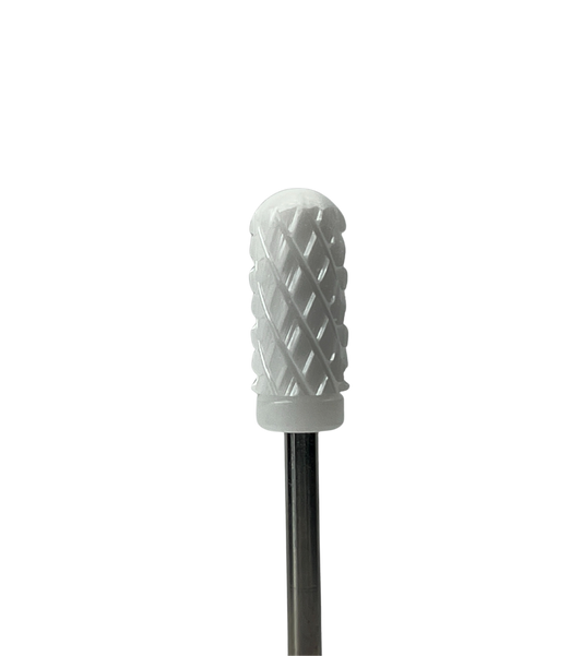 TRIANGLE White Ceramic Large Barrel Safety Bit - 3XC