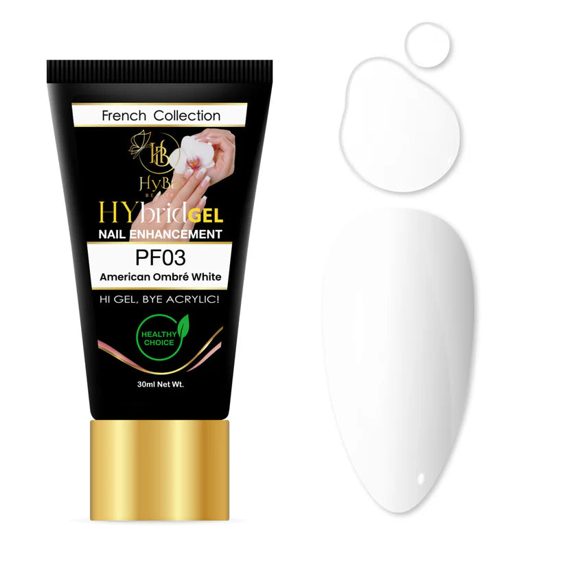 HYBA BEAUTY HyGEL™ Hybrid Gel Nail System - Perfect French Starter Kit