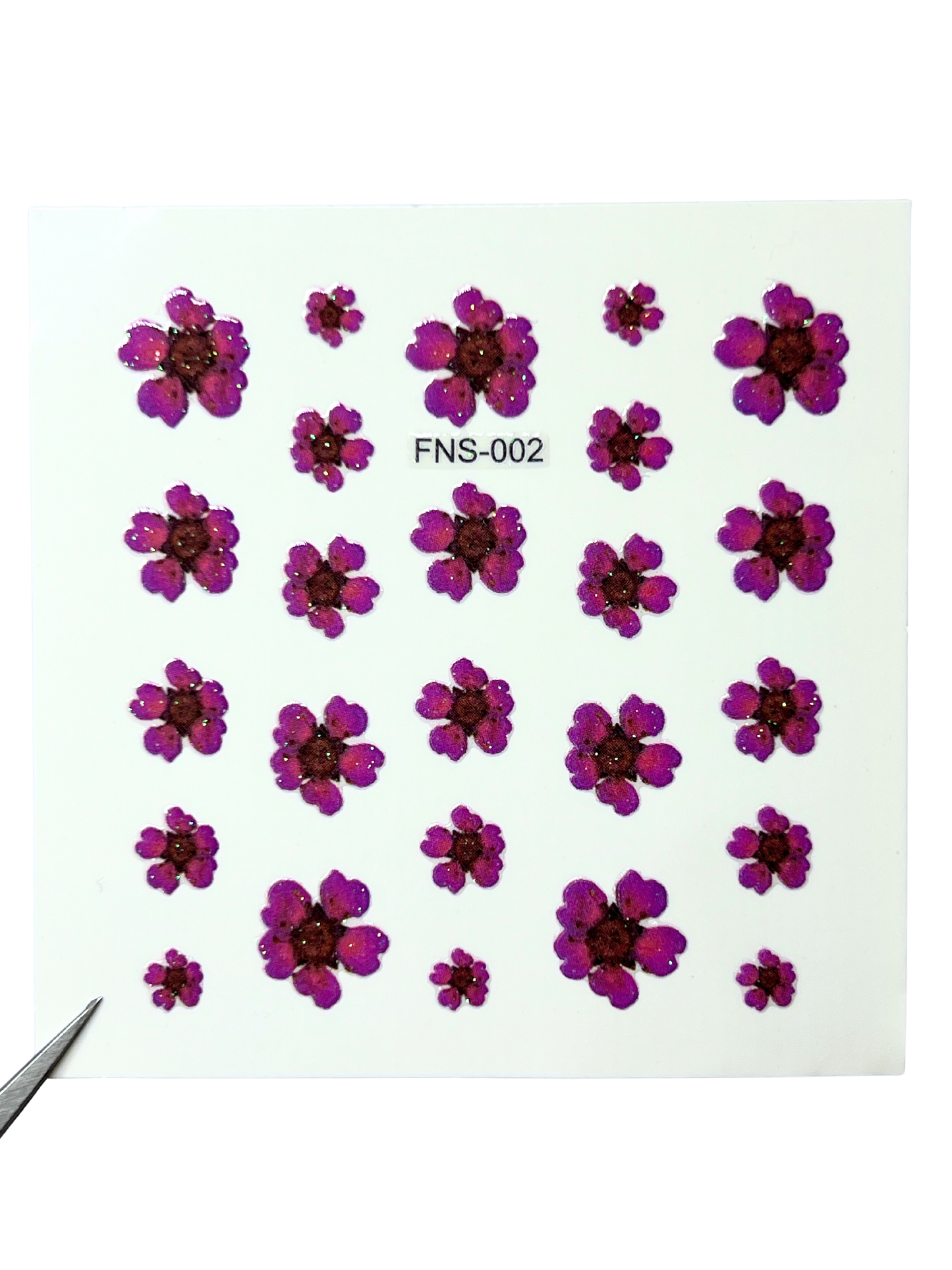 LECECIA Flower Nail Stickers - FNS-002