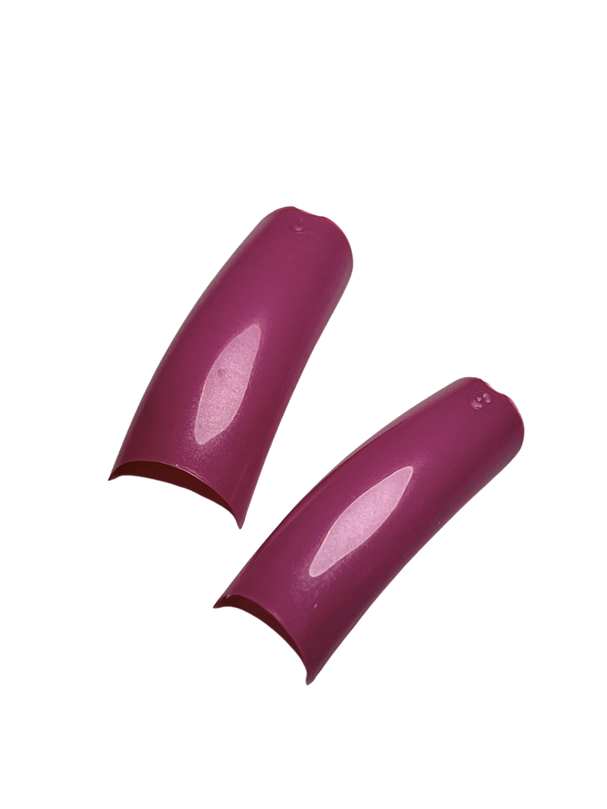 Color Nail Tips 550pc - Magenta