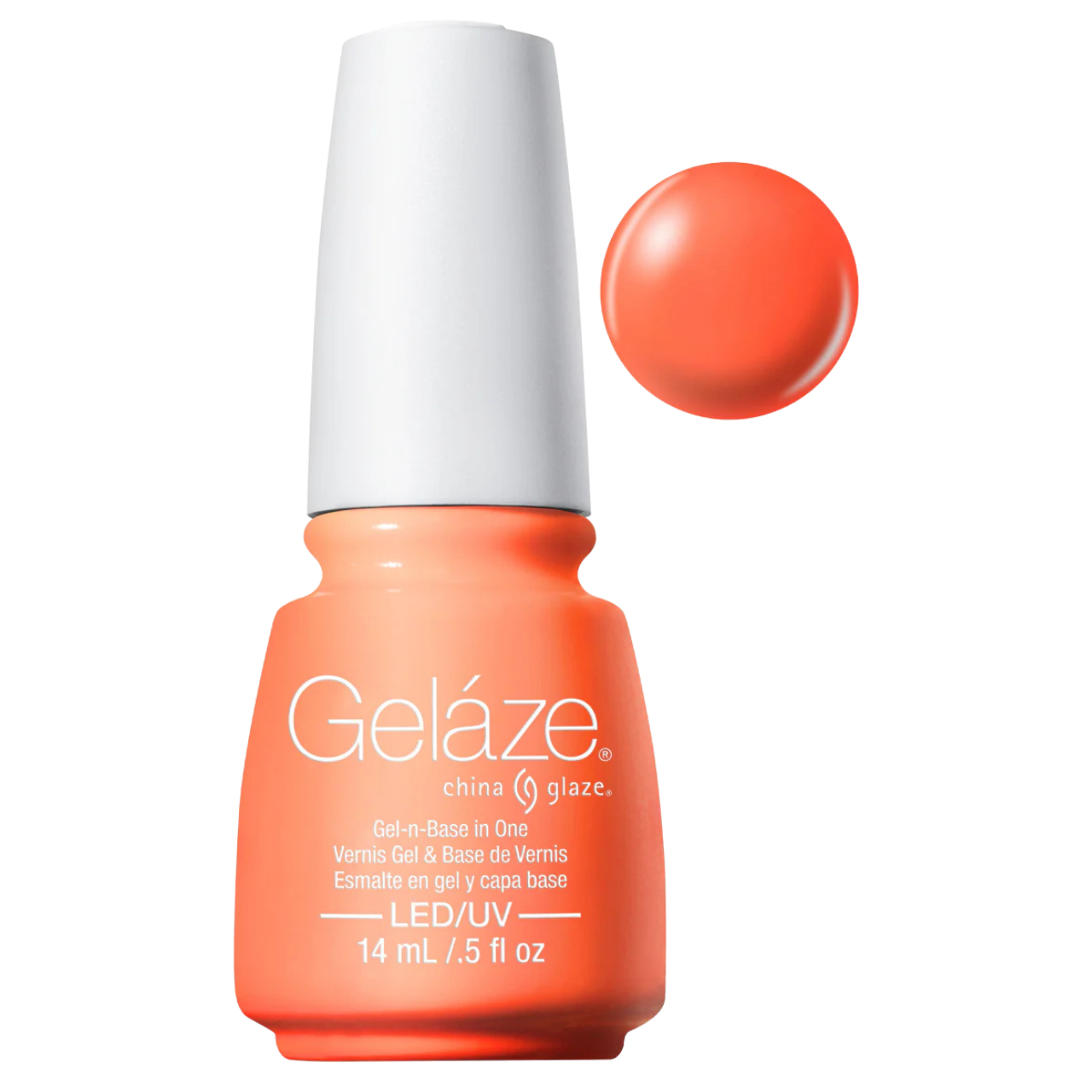 GELAZE by China Glaze 0.5oz - Sun of a Peach #82233