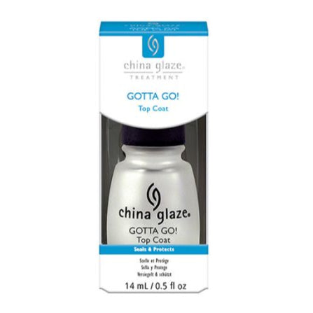 CHINA GLAZE Gotta Go! Top Coat 0.5oz