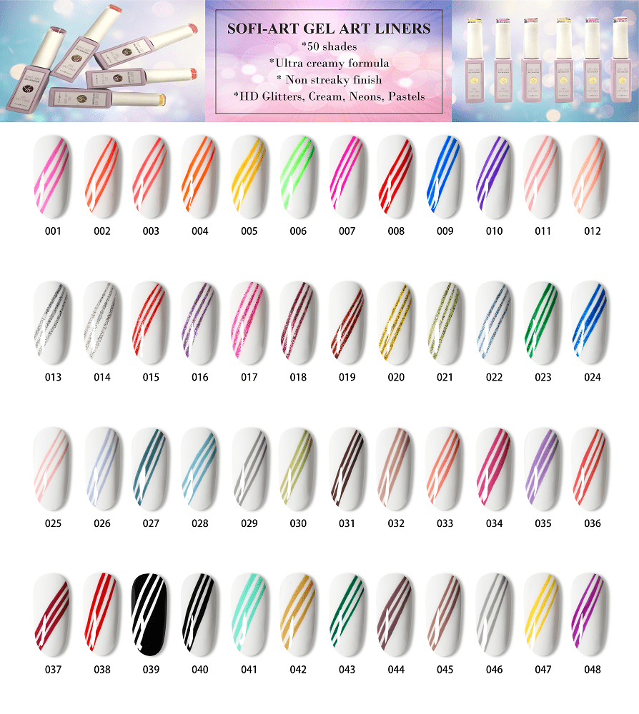 SOFI-ART Gel Art Liner SA46 - Cream image 1
