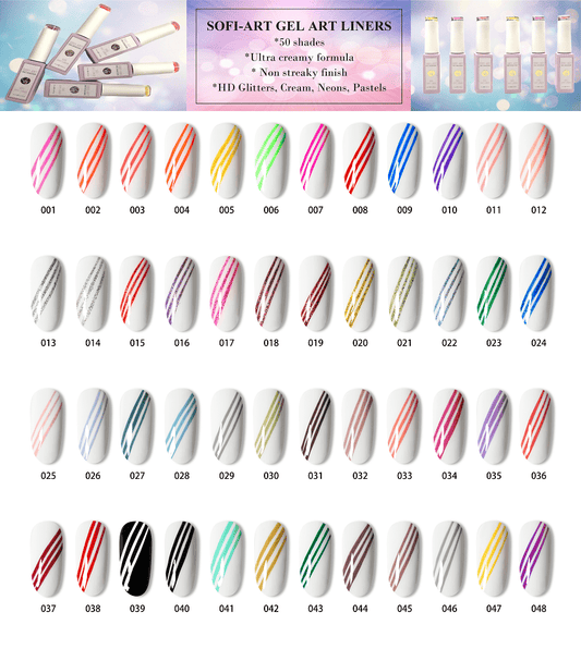 SOFI-ART Gel Art Liner SA46 - Cream image 1