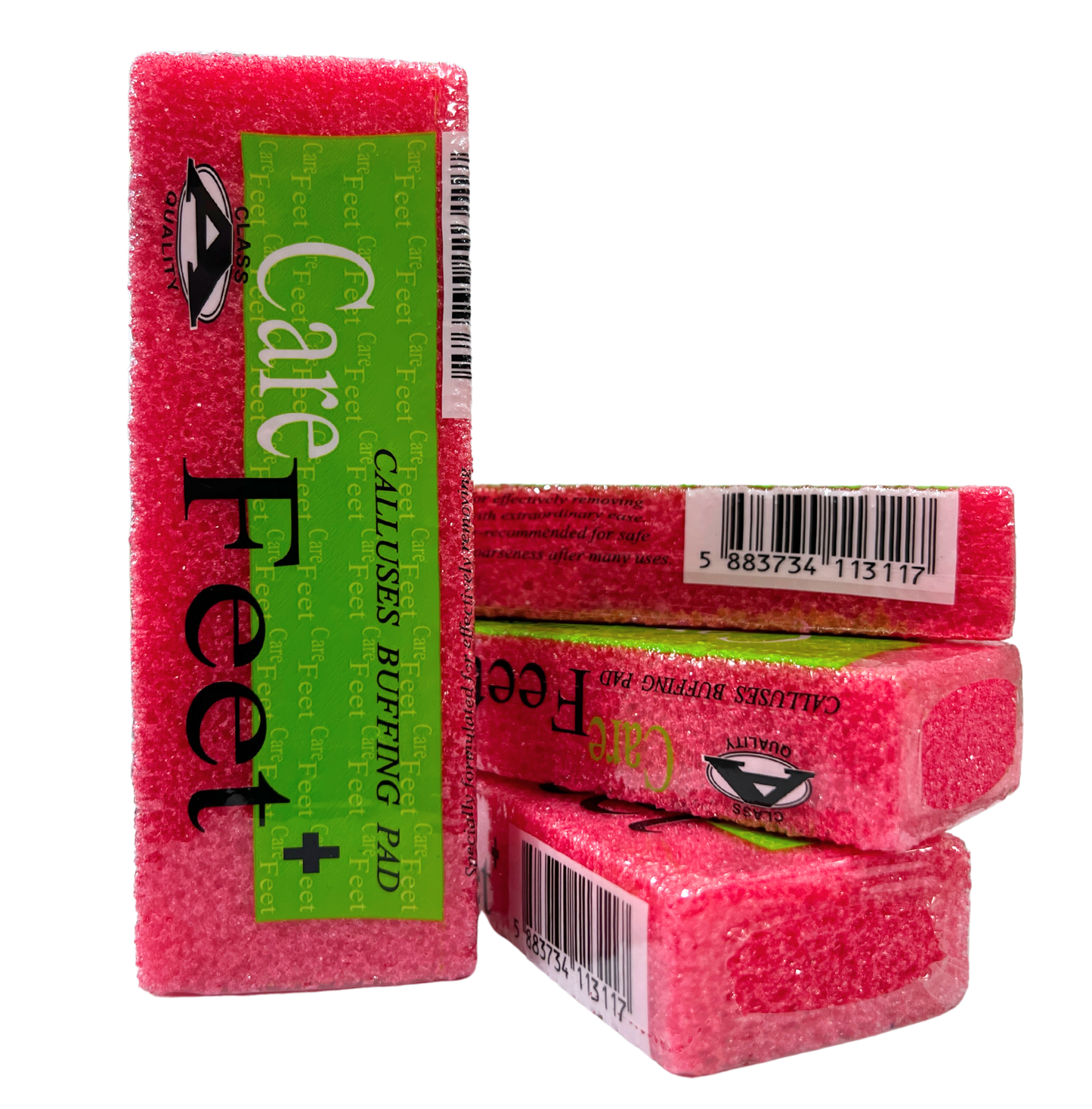 CAREFEET Callus Buffing Pad - Pink