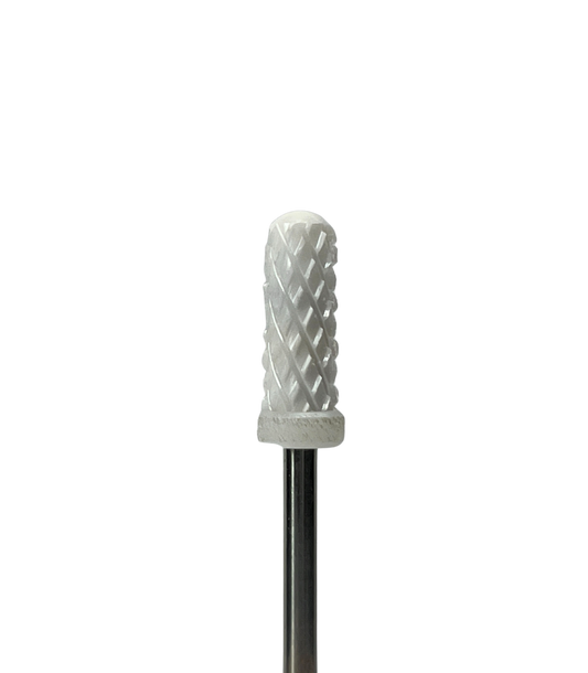 TRIANGLE White Ceramic Small Barrel Safety Bit - 3XC