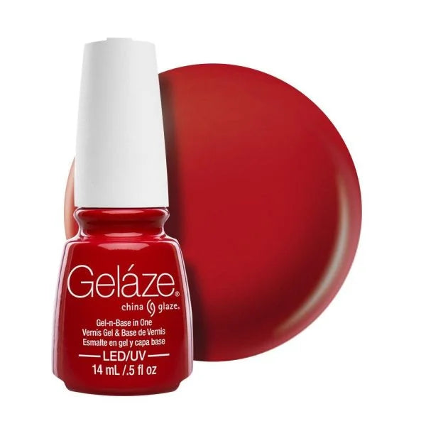 GELAZE by China Glaze 0.5oz - Salsa #81636
