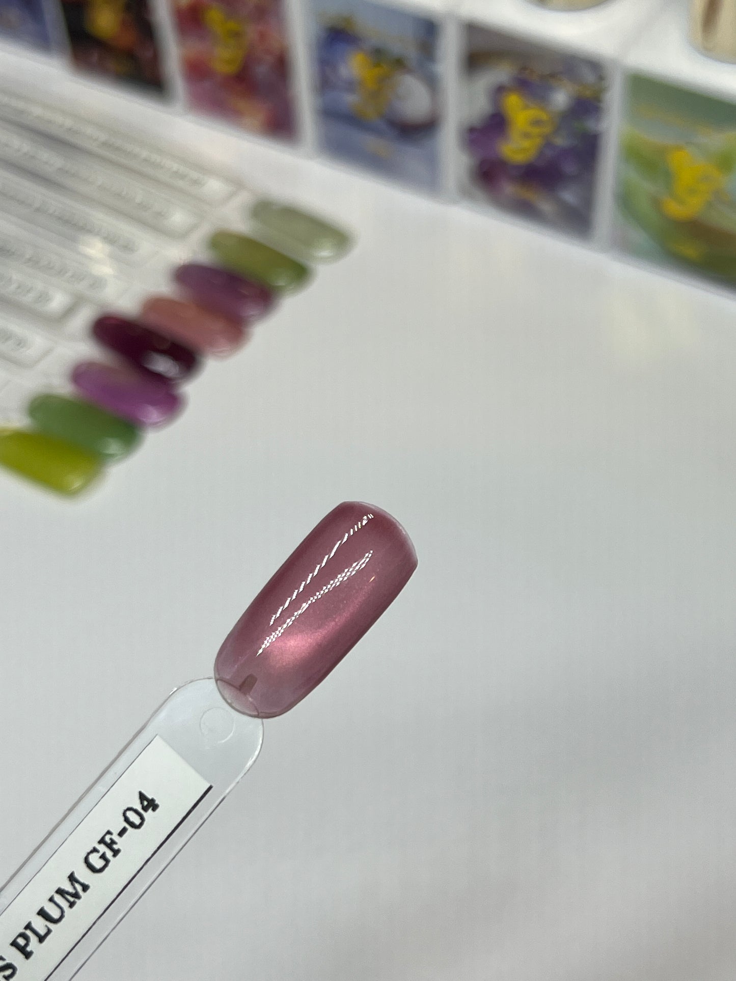 GELLICURE PRO★Cat Eye Gel Juicy Fruit Series Plum GF-04