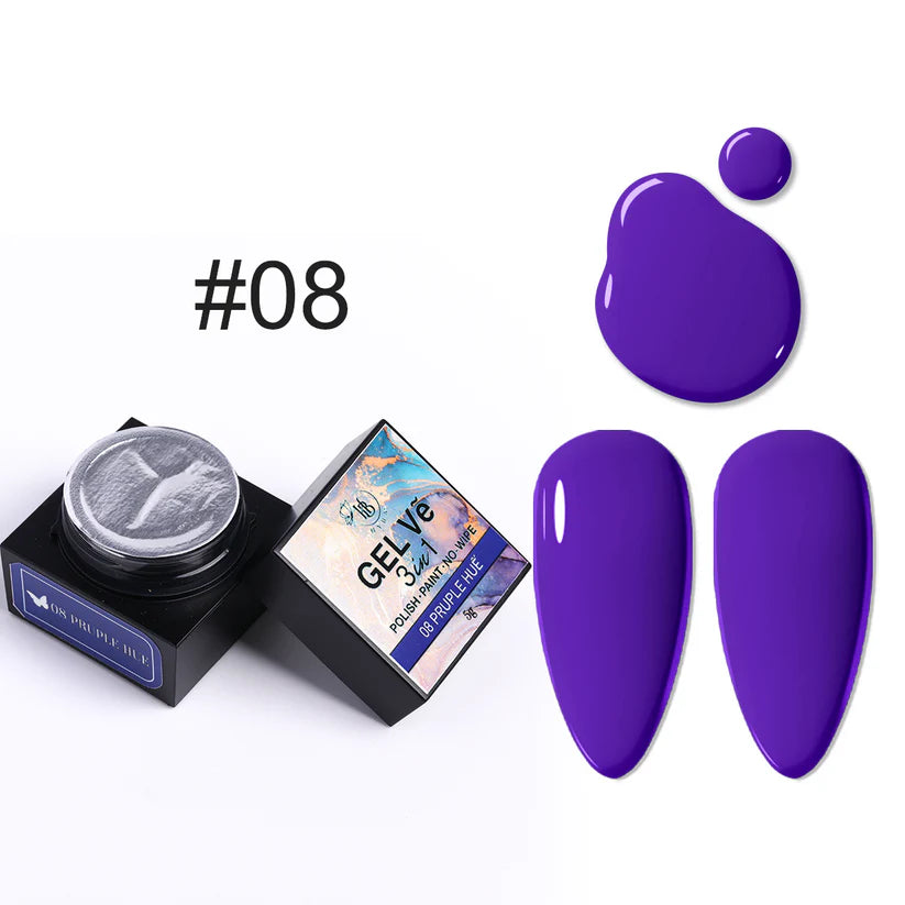 HYBA BEAUTY GEL Vẽ Prime Collection Artist Gel / 12pcs set (5g each)