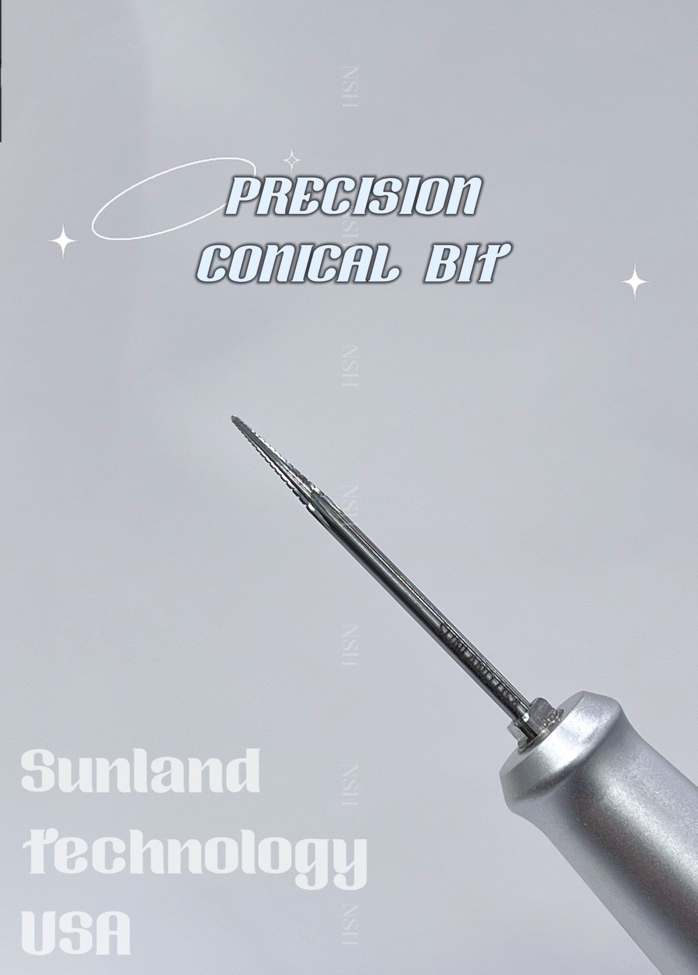 BEAUTY20 Metal Carbide Precision Conical Drill Bit image 0
