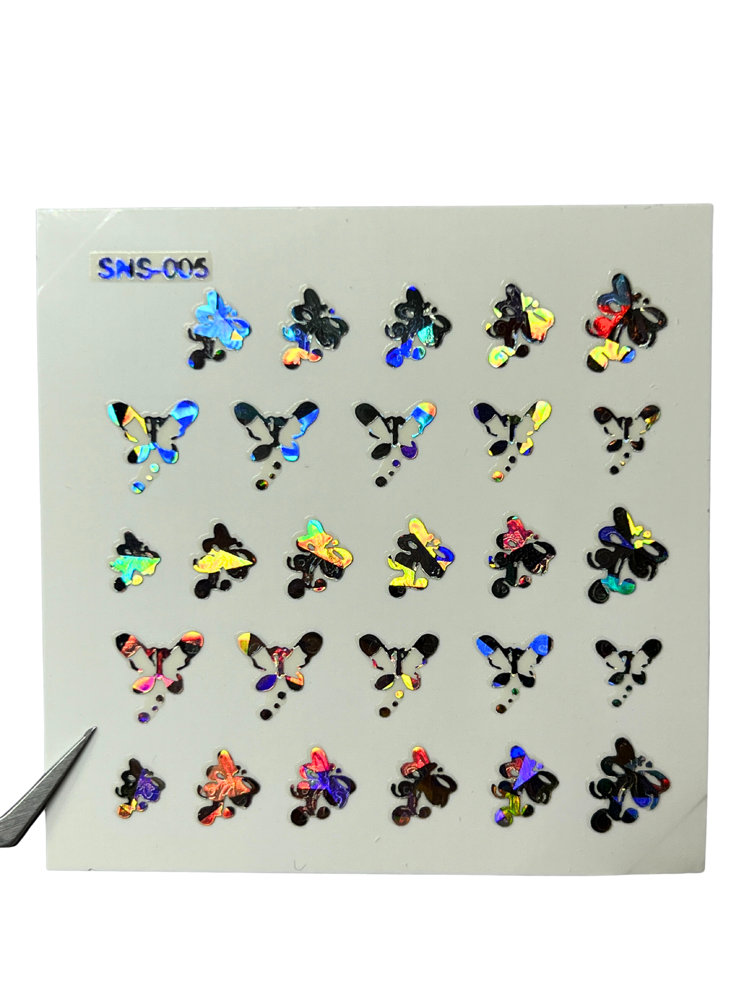 LECECIA Seashell Holographic Nail Stickers - SNS-005