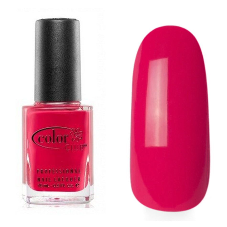 COLOR CLUB Nail Lacquer 0.5oz - Watermelon Candy Pink #225
