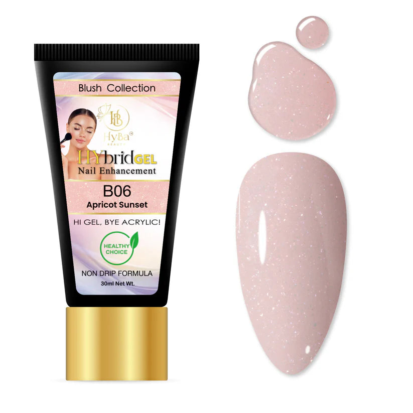 HYBA BEAUTY HyGEL™ Hybrid Gel Nail System - Blush Collection