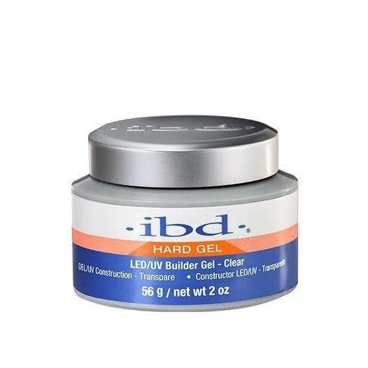 IBD Hard Gel LED/UV Builder Gel 2oz - Clear